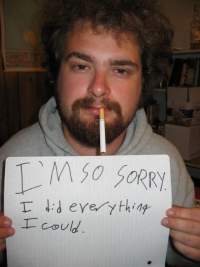I'm such a sorry ass!
